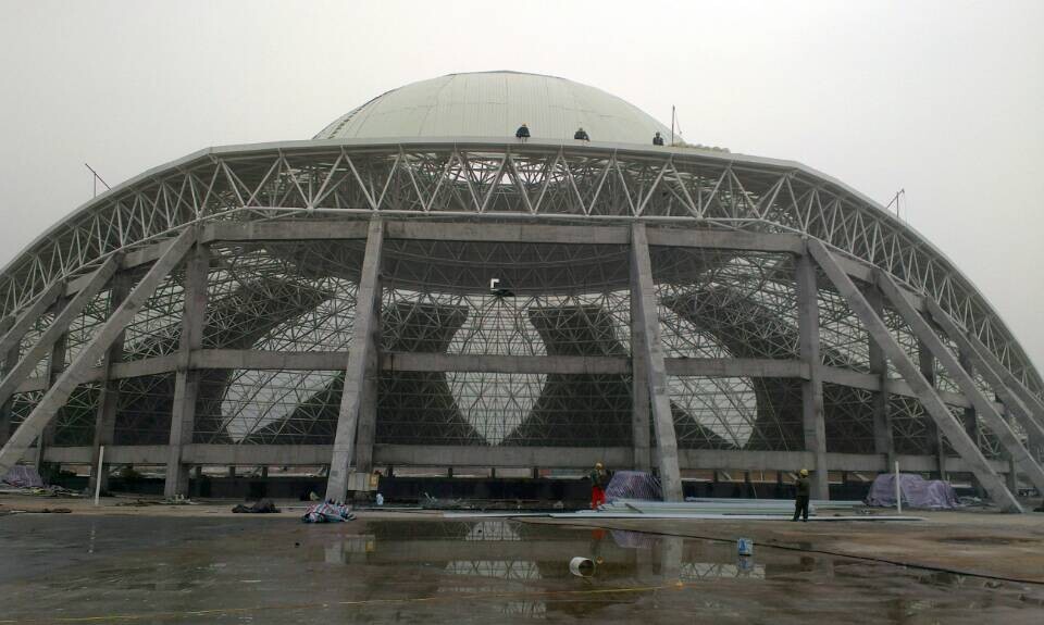 邳州温泉馆网架工程